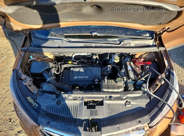 KL4CJASB0HB073264 2017 BUICK ENCORE Коричневый Вид подкапотного пространства