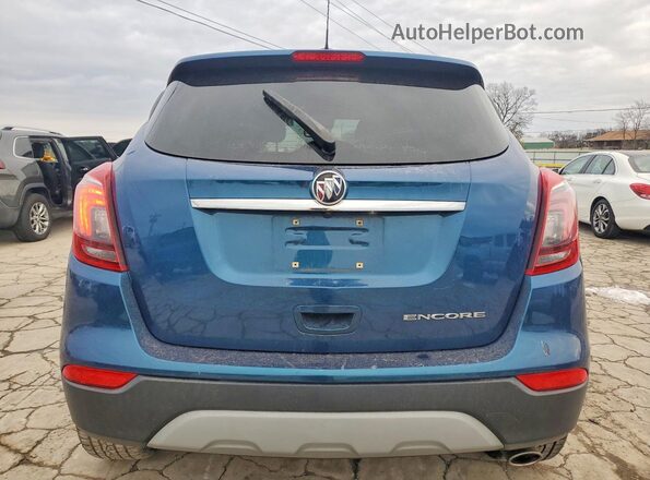 KL4CJASB2LB008151 2020 BUICK ENCORE Синий Вид сзади