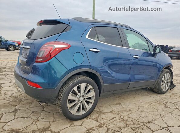 KL4CJASB2LB008151 2020 BUICK ENCORE Синий Задняя правая четверть