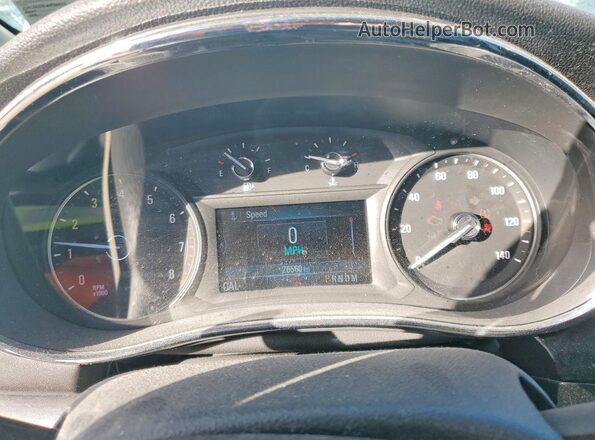 KL4CJASB2MB356923 2021 BUICK ENCORE Белый Вид щитка приборов