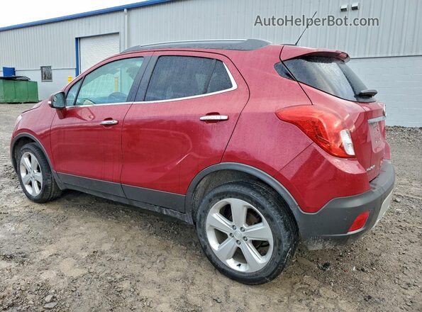 KL4CJASB4GB648741 2016 BUICK ENCORE Красный Задняя левая четверть
