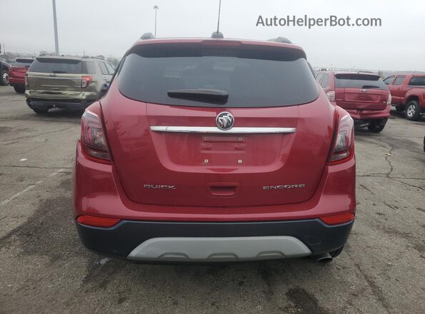 KL4CJASB4JB563373 2018 BUICK ENCORE Burgundy Հետևի տեսք