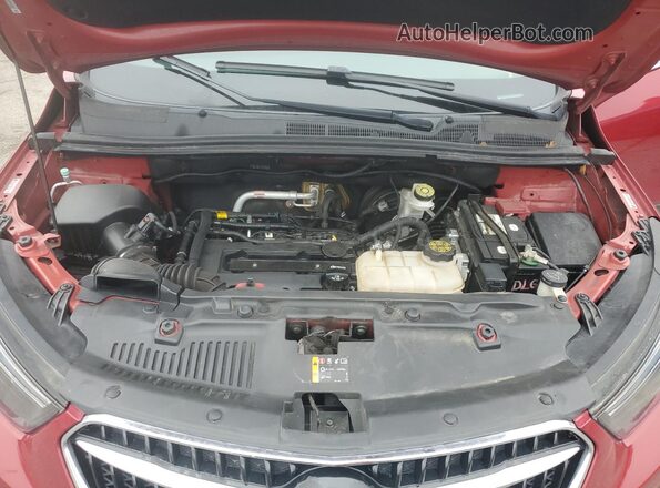 KL4CJASB4JB563373 2018 BUICK ENCORE Burgundy Շարժիչի բաժամունքի տեսք