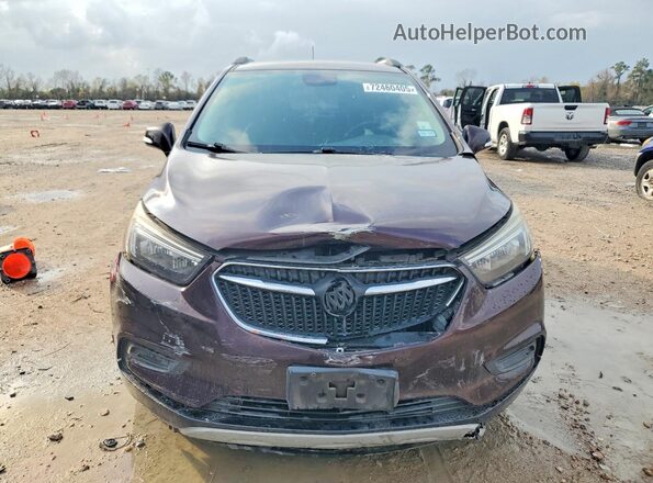 KL4CJASB4JB677311 2018 BUICK ENCORE Фиолетовый Вид спереди