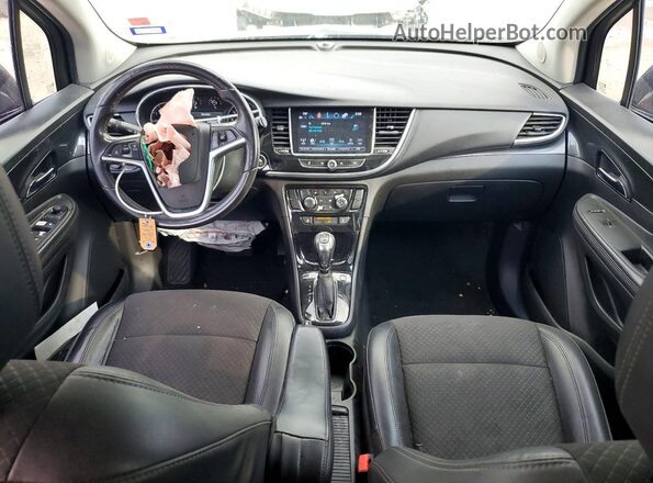 KL4CJASB4JB677311 2018 BUICK ENCORE Фиолетовый Вид панели приборов