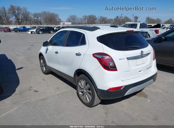KL4CJASB4KB786322 2019 BUICK ENCORE White Tył lewy