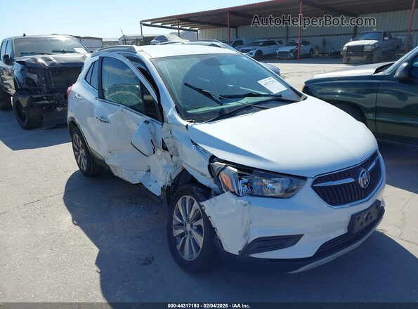 KL4CJASB4KB786322 2019 BUICK ENCORE White Przód prawy