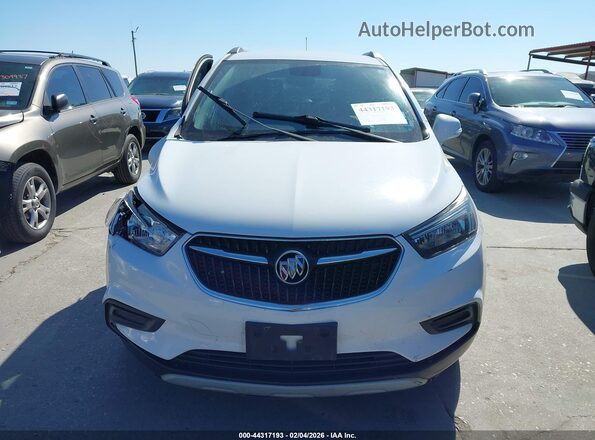 KL4CJASB4KB786322 2019 BUICK ENCORE White Widok zestawu wskaźników