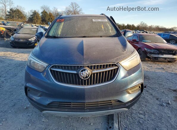 KL4CJASB5KB895968 2019 BUICK ENCORE Teal წინა ხედი