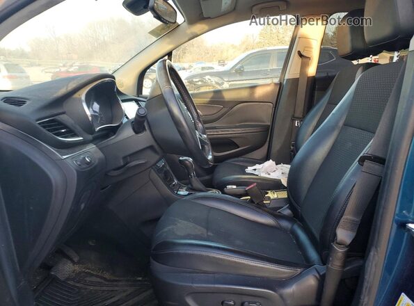 KL4CJASB5KB895968 2019 BUICK ENCORE Teal წინა სალონის ხედი