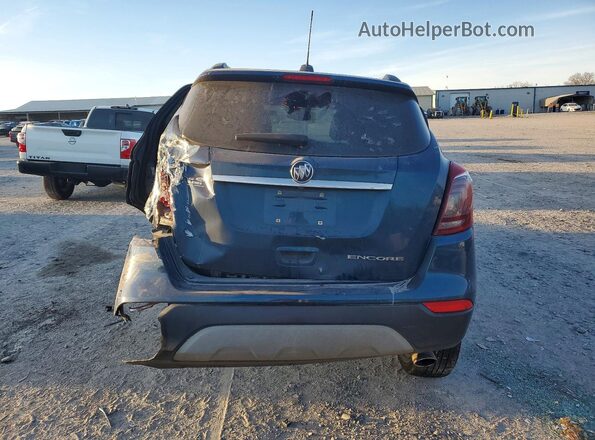 KL4CJASB5KB895968 2019 BUICK ENCORE Teal უკანა ხედი