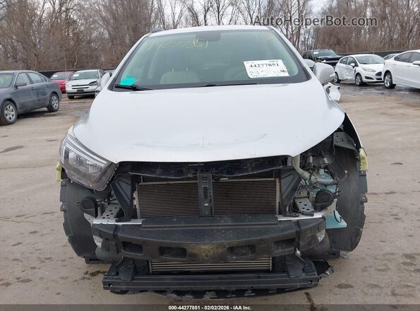 KL4CJASB7HB119379 2017 BUICK ENCORE Серебряный Вид задней части салона