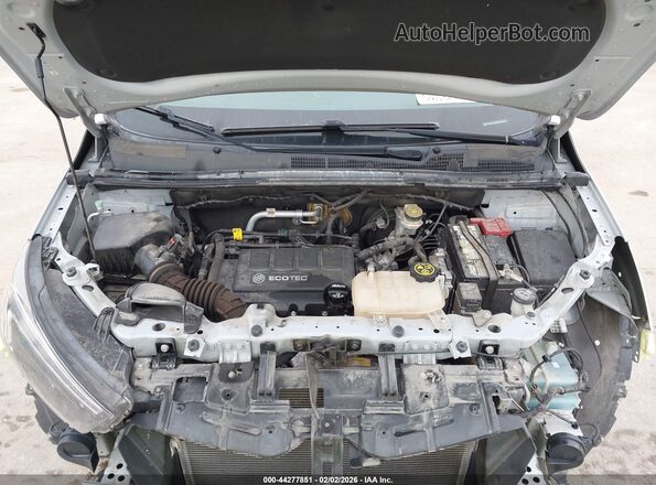 KL4CJASB7HB119379 2017 BUICK ENCORE Серебряный Вид сзади