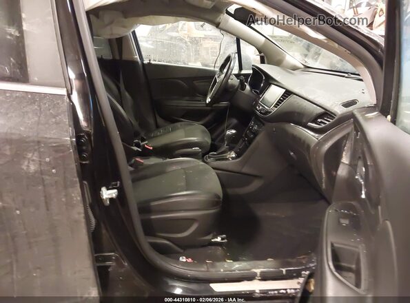 KL4CJASB9HB184881 2017 BUICK ENCORE Черный Вид салона спереди