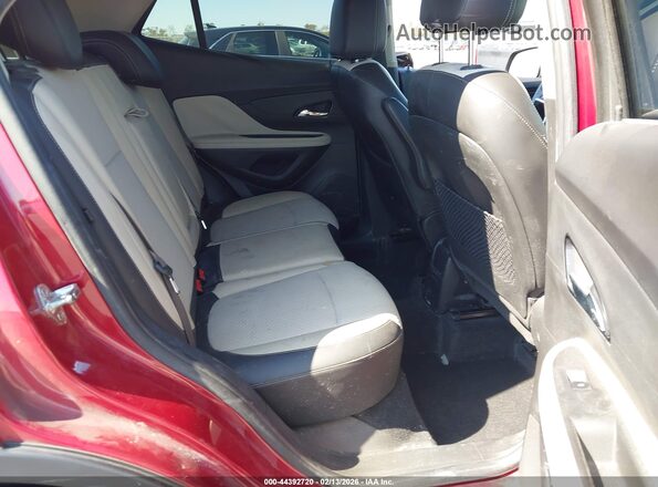 KL4CJASBXJB519491 2018 BUICK ENCORE Красный Вид наклейки с VIN-кодом