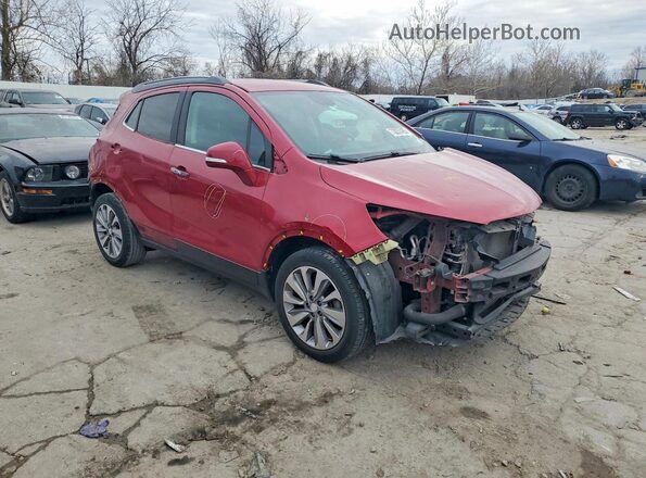KL4CJASBXJB654857 2018 BUICK ENCORE Red Передня права чверть