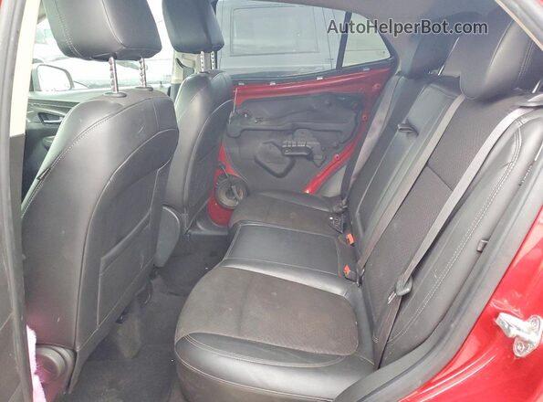 KL4CJASBXJB654857 2018 BUICK ENCORE Red Вид задньої частини салону