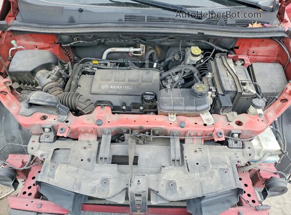 KL4CJASBXJB654857 2018 BUICK ENCORE Red Вид підкапотного простору