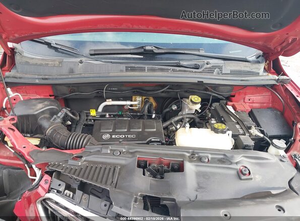 KL4CJBSB4JB580342 2018 BUICK ENCORE Красный Вид сзади