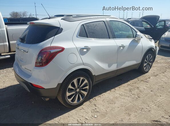 KL4CJCSM9KB761137 2019 BUICK ENCORE Белый Передняя левая четверть