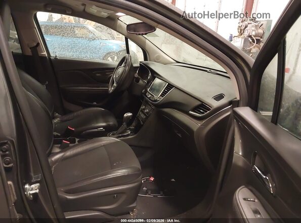 KL4CJESB2HB198905 2017 BUICK ENCORE Серый Вид салона спереди