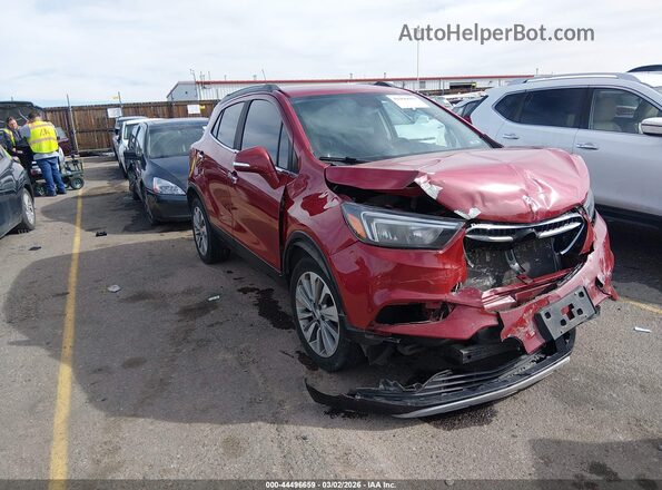 KL4CJESB7KB722573 2019 BUICK ENCORE Красный Передняя правая четверть
