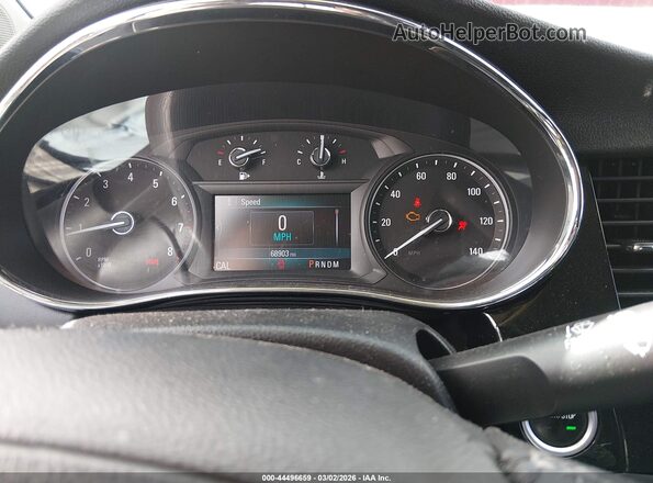 KL4CJESB7KB722573 2019 BUICK ENCORE Красный Вид задних сидений