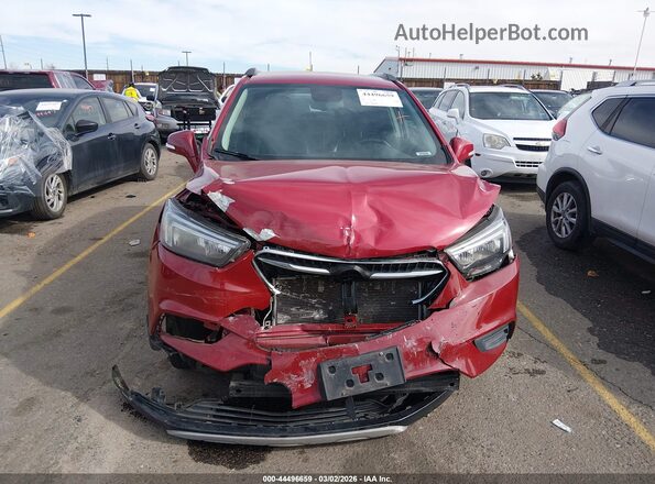 KL4CJESB7KB722573 2019 BUICK ENCORE Красный Вид щитка приборов