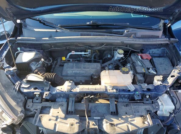 KL4CJESB9KB851270 2019 BUICK ENCORE Blue Widok komory silnika