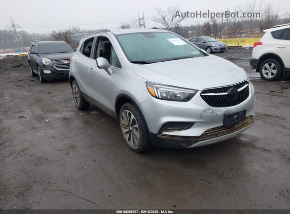 KL4CJESM2NB512677 2022 BUICK ENCORE Серебряный Передняя правая четверть