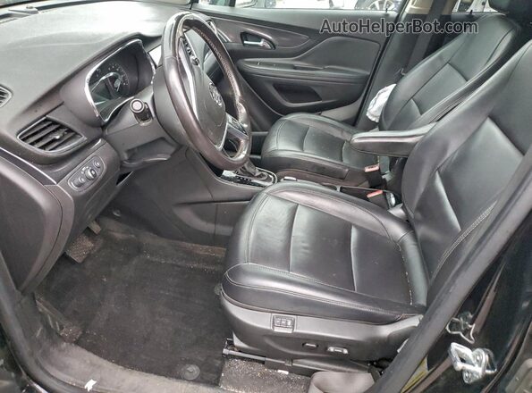 KL4CJGSM0KB932185 2019 BUICK ENCORE Black Front interior view