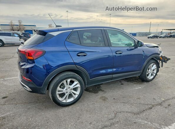 KL4MMBS25PB050496 2023 BUICK ENCORE Blue Задня права чверть