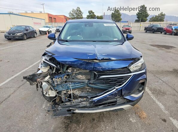 KL4MMBS25PB050496 2023 BUICK ENCORE Blue Вид спереду