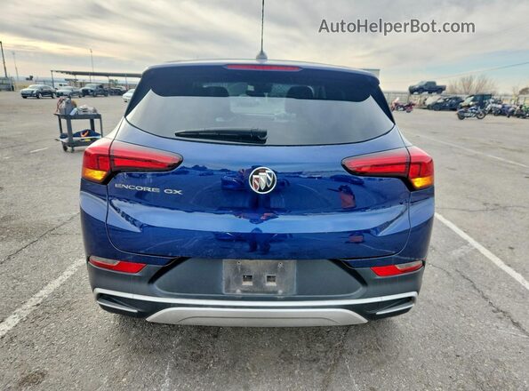 KL4MMBS25PB050496 2023 BUICK ENCORE Blue Вид ззаду