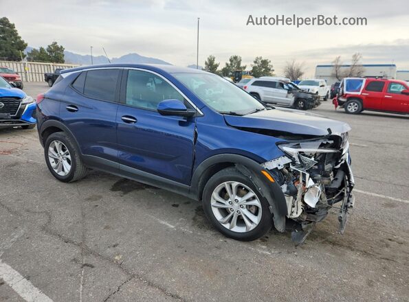 KL4MMBS25PB050496 2023 BUICK ENCORE Blue Передня права чверть