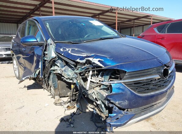 KL4MMBS29PB098406 2023 BUICK ENCORE Blue Вид спереду