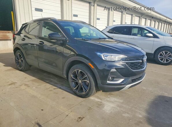 KL4MMDS27NB118810 2022 BUICK ENCORE Черный Передняя правая четверть