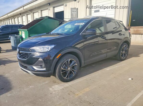 KL4MMDS27NB118810 2022 BUICK ENCORE Черный Передняя левая четверть
