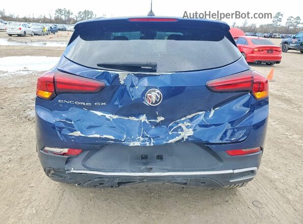 KL4MMDS2XPB053762 2023 BUICK ENCORE Blue უკანა ხედი