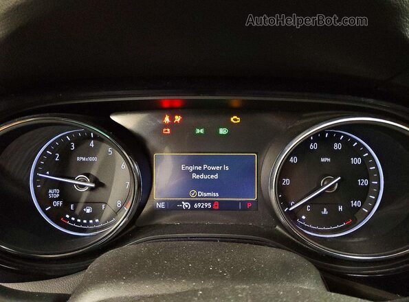 KL4MMDSL3NB103021 2022 BUICK ENCORE Черный Вид щитка приборов