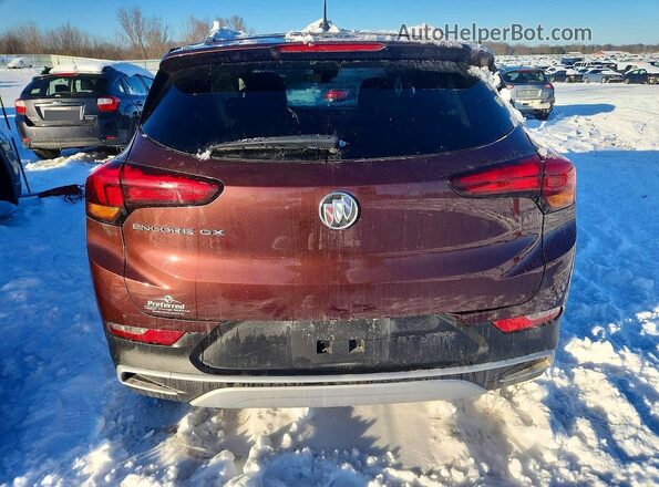 KL4MMDSL7NB015525 2022 BUICK ENCORE Серый Вид сзади