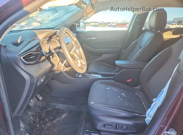KL4MMDSL7NB015525 2022 BUICK ENCORE Серый Вид салона спереди