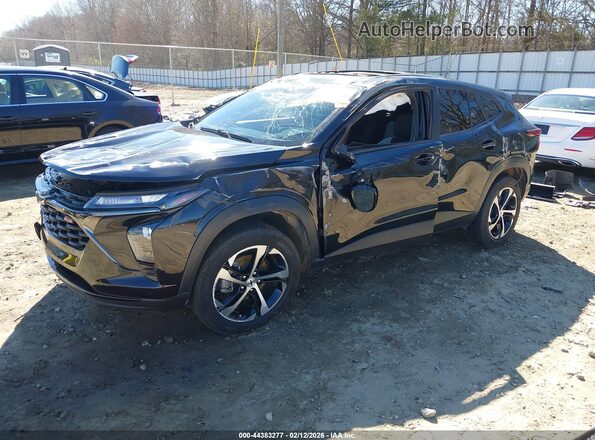 KL77LGE23RC000091 2024 CHEVROLET TRAX Black Przód lewy