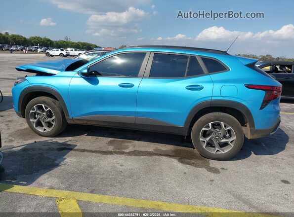 KL77LHEP1SC196006 2025 CHEVROLET TRAX Синий 