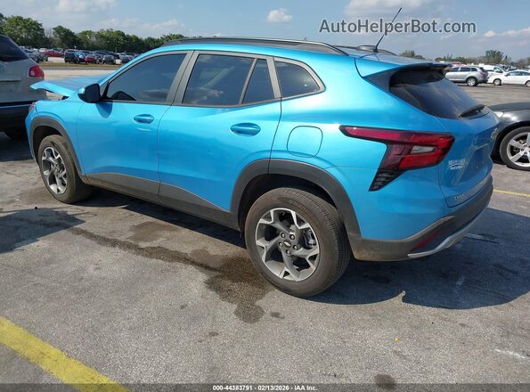 KL77LHEP1SC196006 2025 CHEVROLET TRAX Синий Задняя левая четверть