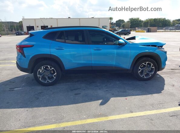 KL77LHEP1SC196006 2025 CHEVROLET TRAX Синий Панорамный вид салона 360°