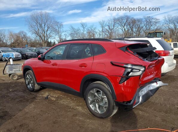 KL77LHEP1TC006156 2026 CHEVROLET TRAX Red Rear left
