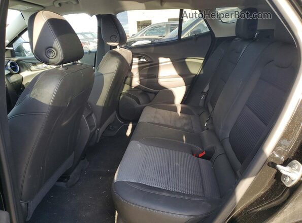KL77LHEP3SC118715 2025 CHEVROLET TRAX Black Vista de los asientos traseros