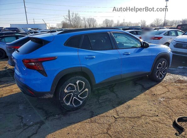 KL77LJE21RC182242 2024 CHEVROLET TRAX Синий Задняя правая четверть