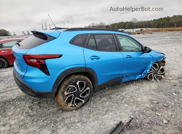 KL77LJEP2SC030794 2025 CHEVROLET TRAX Blue Tył prawy